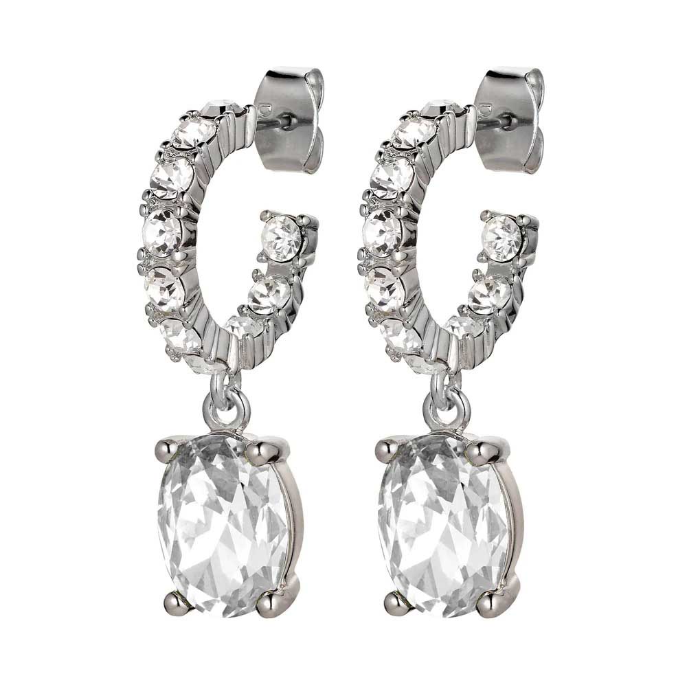 Dyrberg Kern Barbara Earring Silver Crystal
